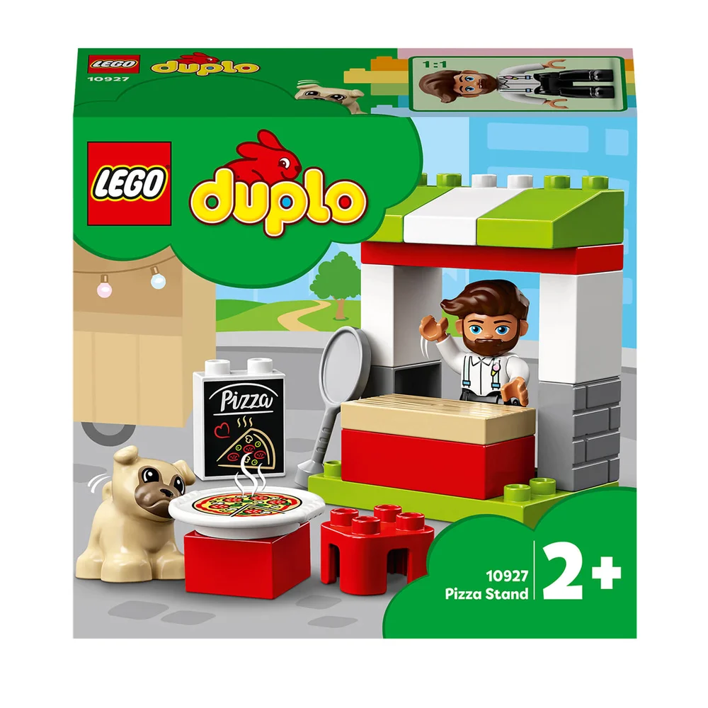 LEGO DUPLO Stad: Pizzastand bouwset (10927) Afbeelding 1
