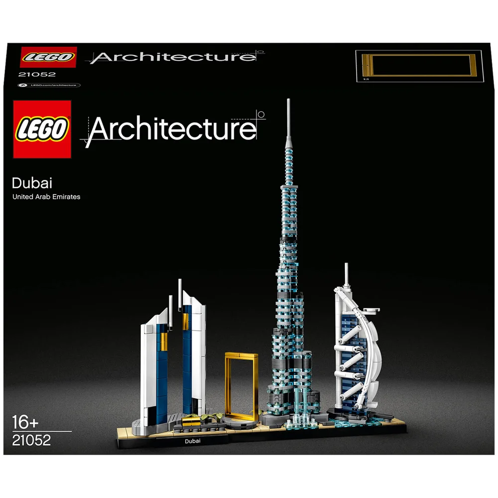 LEGO 21052 Architecture Dubai Model Bouwset, Skyline collectie, Display en Verzamelmodel voor Volwassenen Afbeelding 1