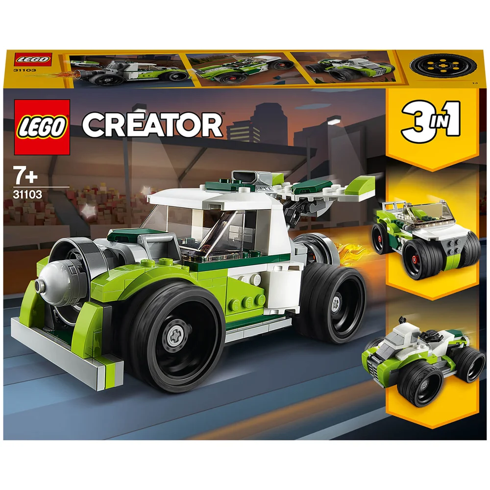 LEGO Creator: 3in1 Raket Vrachtwagen Bouwset (31103) Afbeelding 1