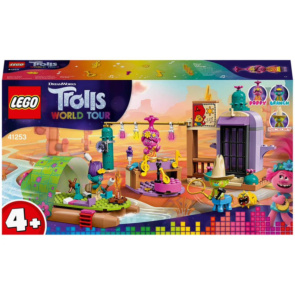 LEGO Trolls 4+ Eenzame Flats Vlot Avontuur Speelset (41253) Afbeelding 1