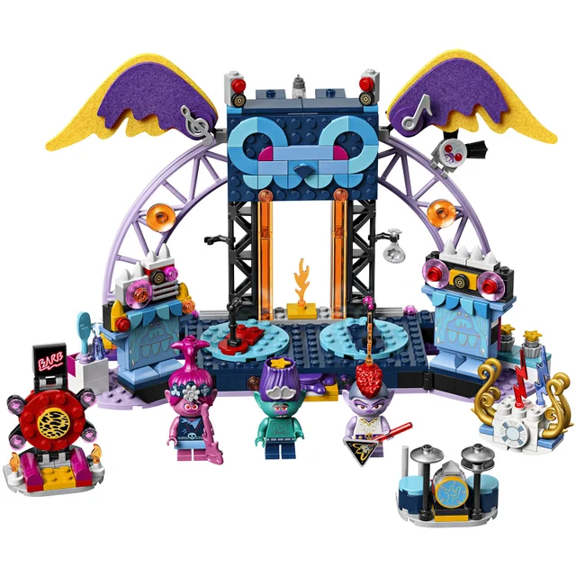 LEGO Trolls Vulkaan Rock Stad: Concert Speelset (41254)