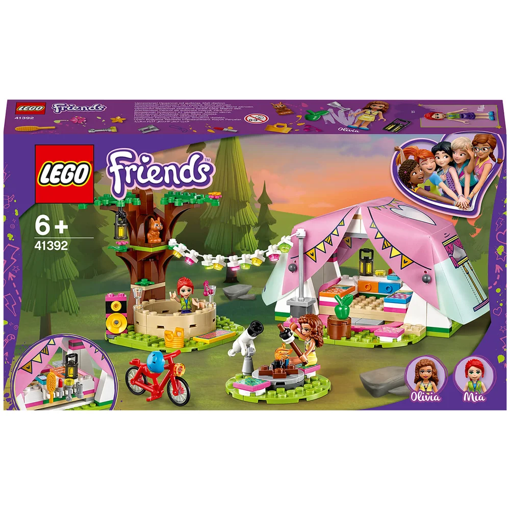 LEGO Vrienden: Natuur Glamping Buiten Avontuur Speelset (41392) Afbeelding 1