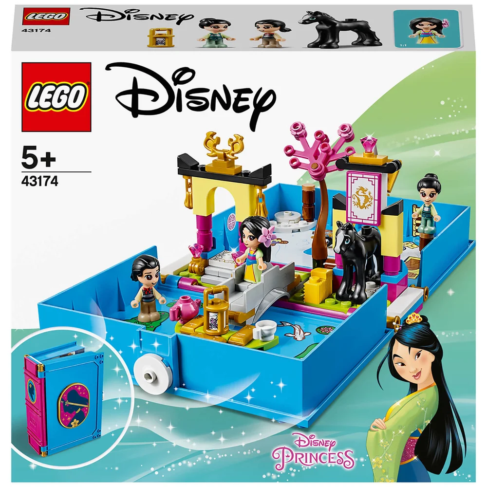 LEGO Disney Prinses: Mulan's Verhalenboek Avonturen (43174) Afbeelding 1