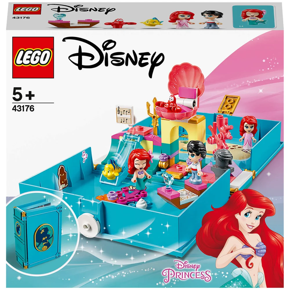 LEGO Disney Prinses: Ariel's Verhalenboek Avonturen Set (43176) Afbeelding 1