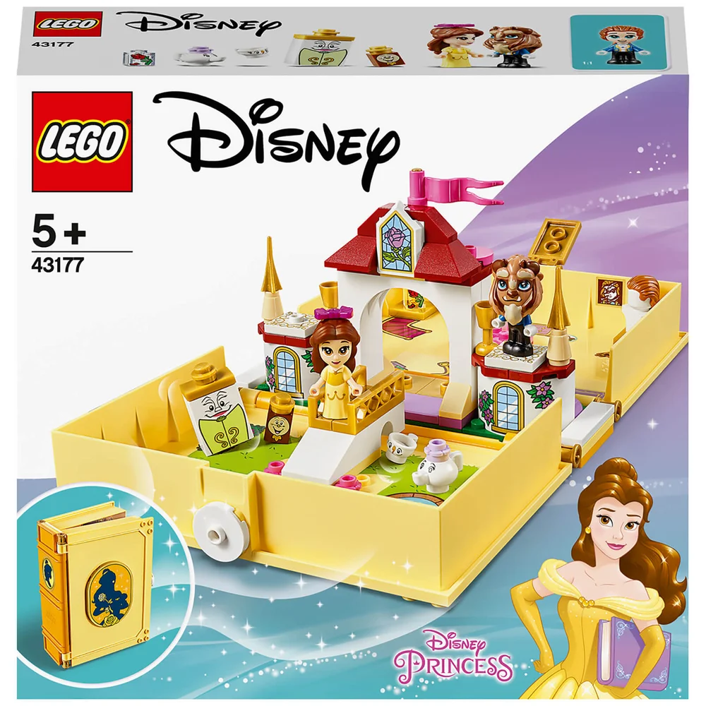 LEGO Disney Prinses: Belle's Verhalenboek Avonturen Set (43177) Afbeelding 1