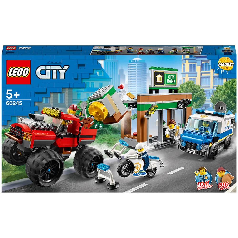 LEGO City: Politie Monster Truck Heist Bouwset (60245) Afbeelding 1