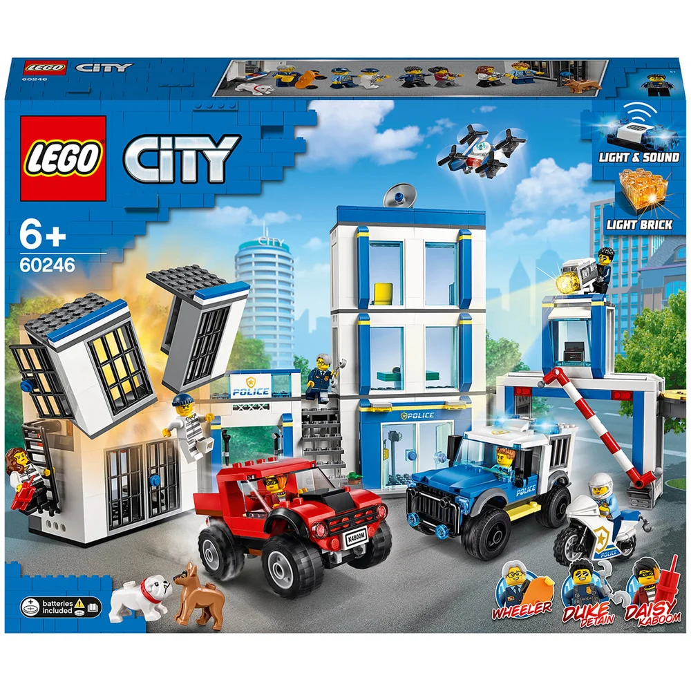 LEGO City: Politiebureau Bouwset (60246) Afbeelding 1
