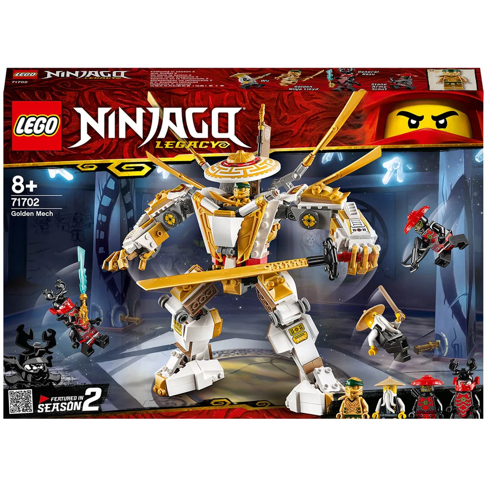 LEGO NINJAGO: Legacy Golden Mech Building Set (71702) Afbeelding 1
