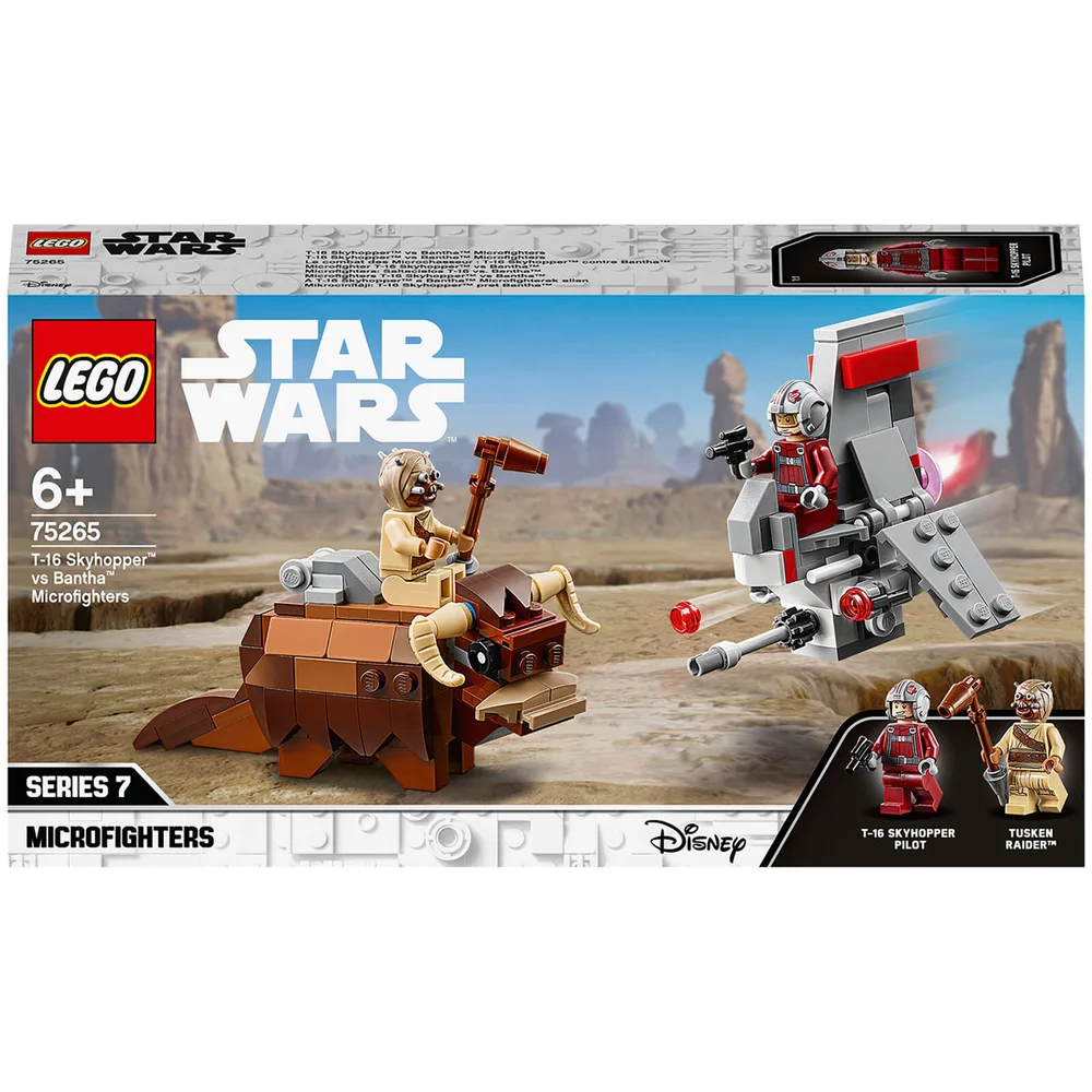 LEGO Star Wars: T-16 Skyhopper vs Bantha Microfighters (75265) Afbeelding 1