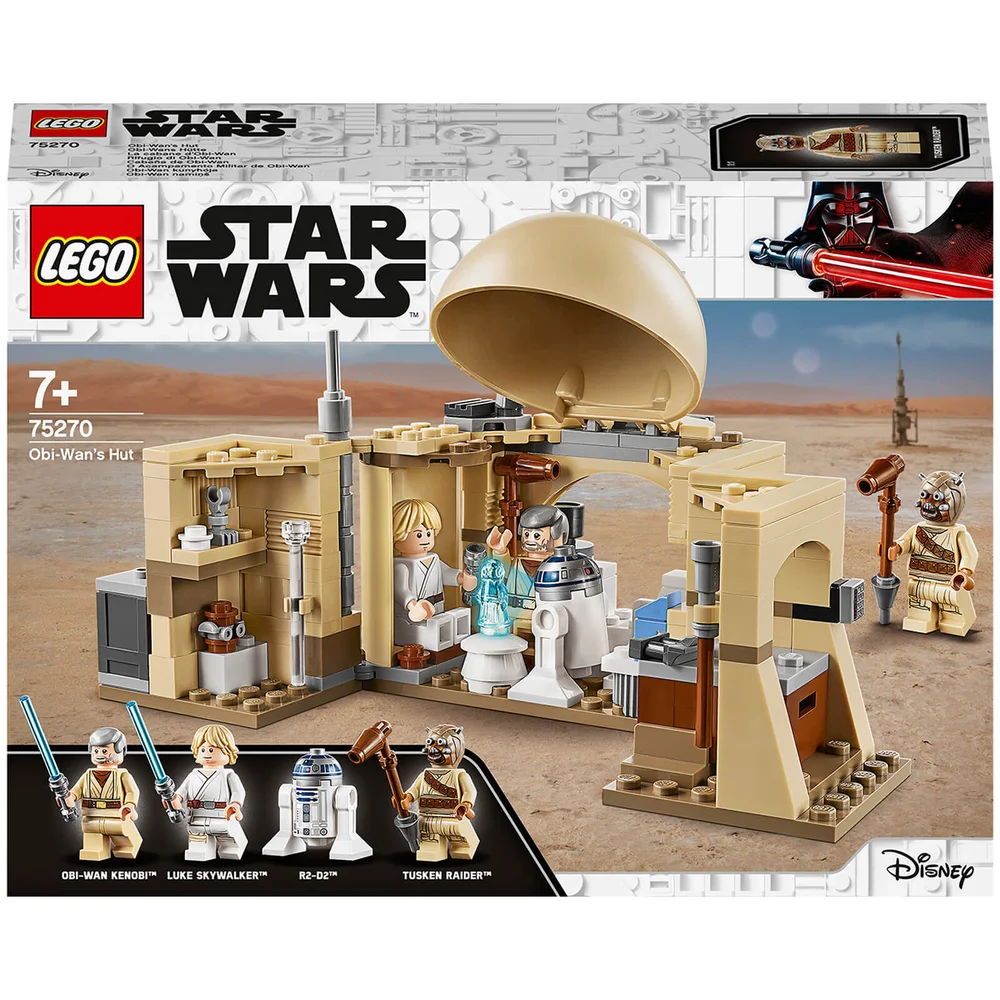 LEGO Star Wars: Obi-Wan's Hut A New Hope Film Speelset (75270) Afbeelding 1