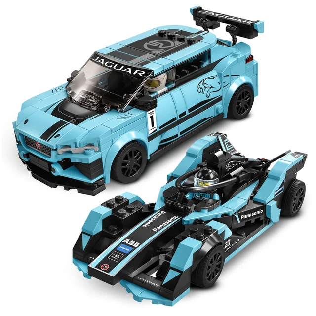 LEGO Snelheid Kampioenen: Panasonic Jaguar Raceauto's Set (76898)