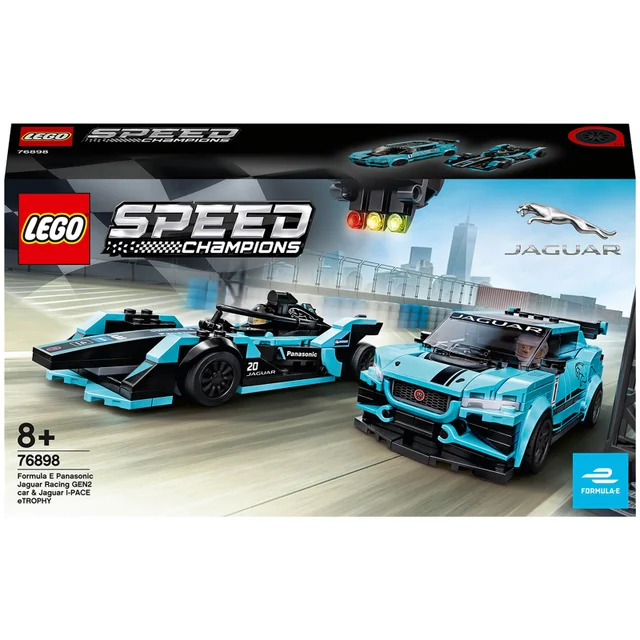 LEGO Snelheid Kampioenen: Panasonic Jaguar Raceauto's Set (76898)