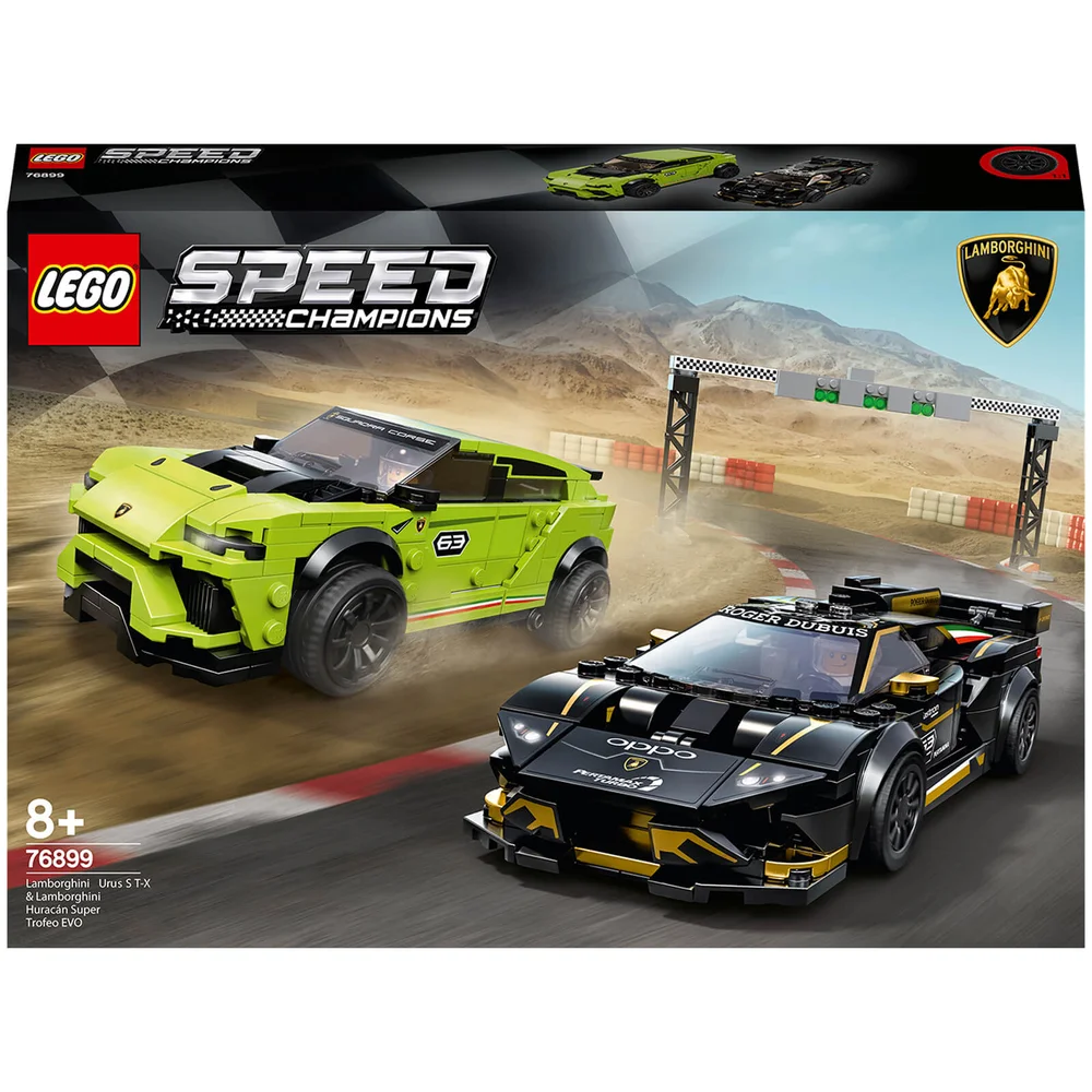 LEGO Snelheid Kampioenen: Lamborghini Urus & Huracán Set (76899) Afbeelding 1