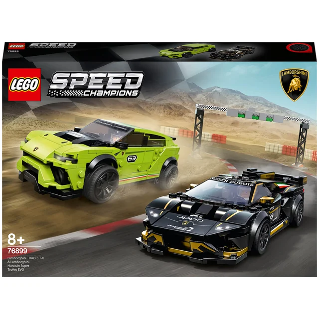 LEGO Snelheid Kampioenen: Lamborghini Urus & Huracán Set (76899)
