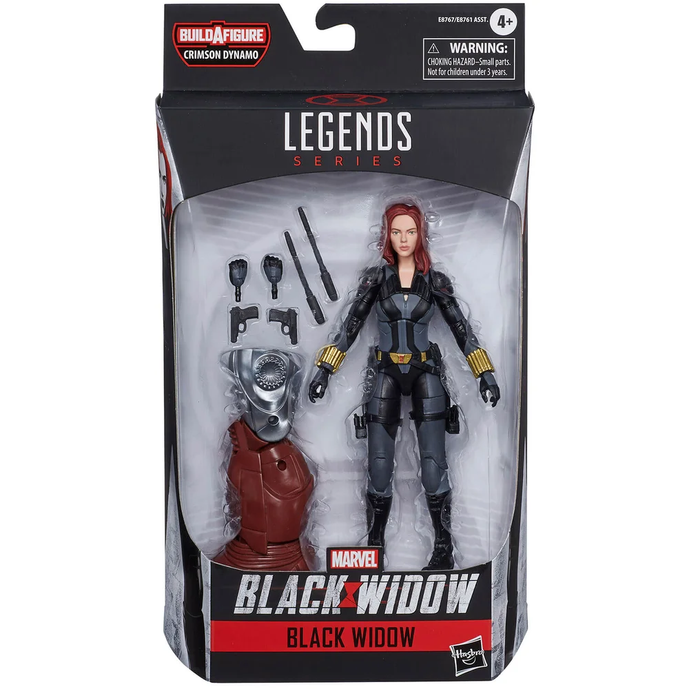 Hasbro Marvel Black Widow Legends Series Black Widow Action Figure Afbeelding 1
