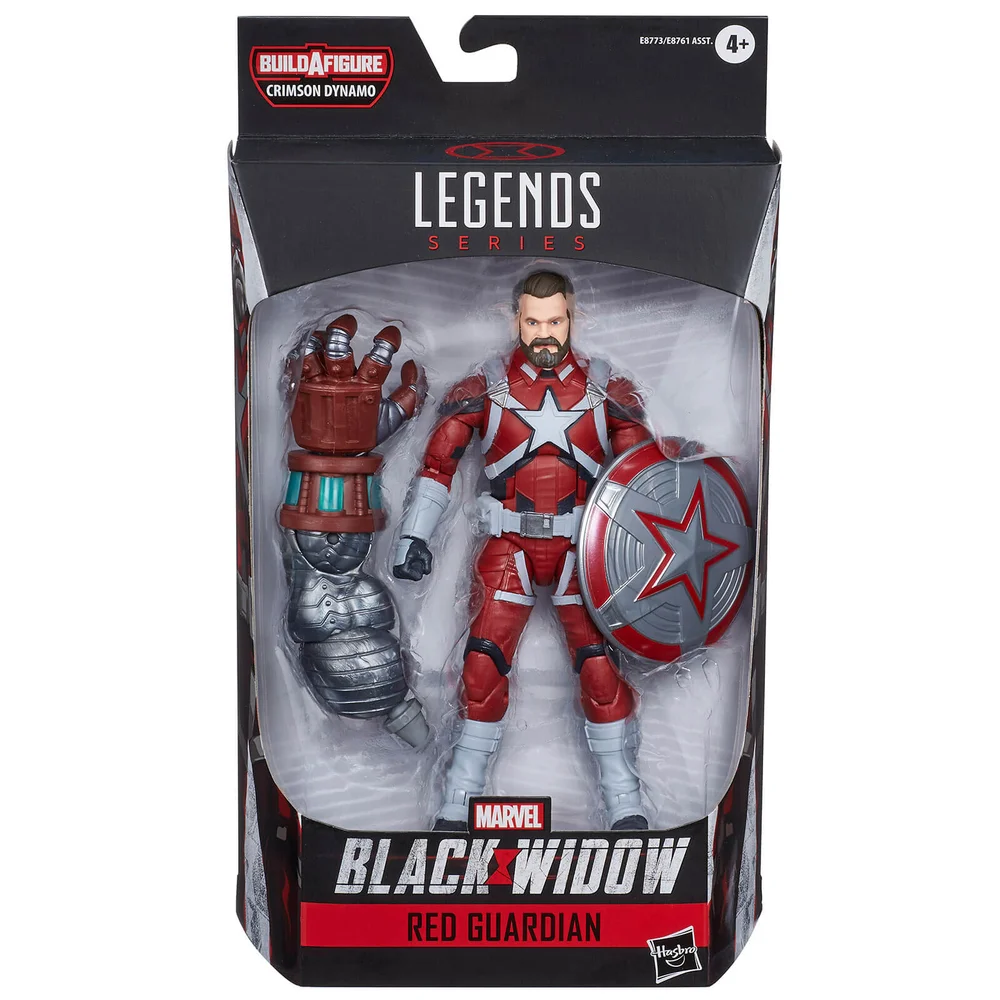 Hasbro Marvel Black Widow Legends Series Red Guardian Actiefiguur Afbeelding 1