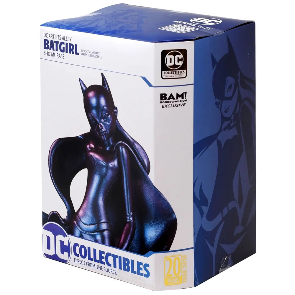 DC Collectibles DC Artist Alley Batgirl PVC Collector Statue by Sho Murase - Exclusive Iridescent Variant Afbeelding 1