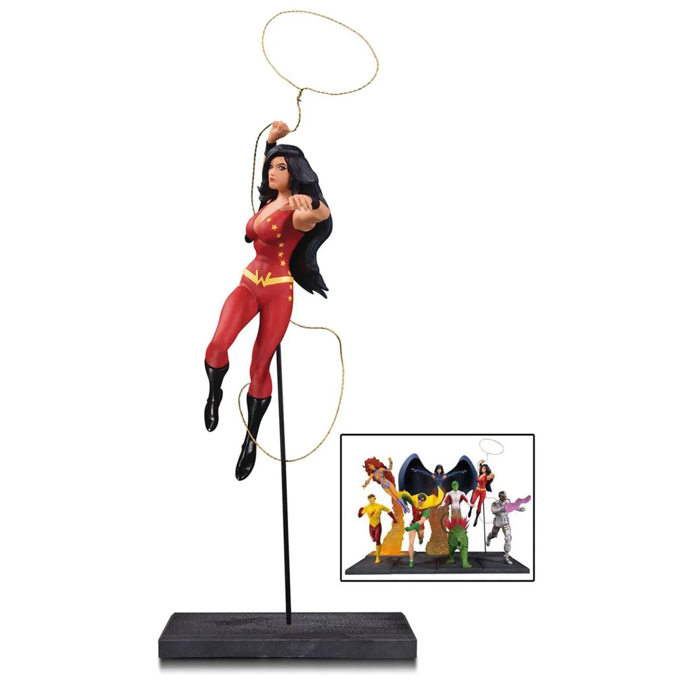 DC Collectibles DC Comics Teen Titans Wonder Girl Multi Part Statue Afbeelding 1