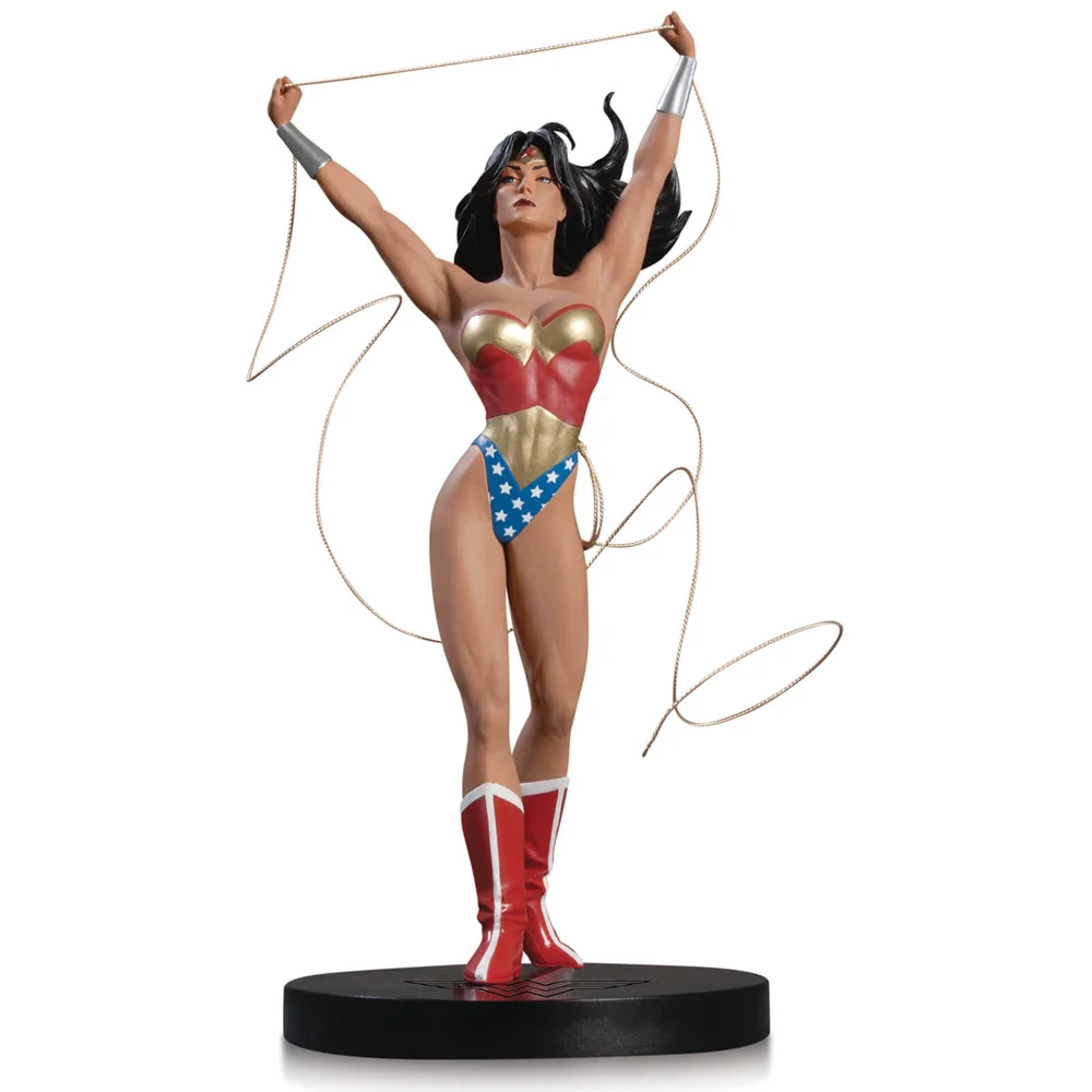 DC Collectibles DC Designer Ser Wonder Woman By Adam Hughes Statue (Res) Afbeelding 1
