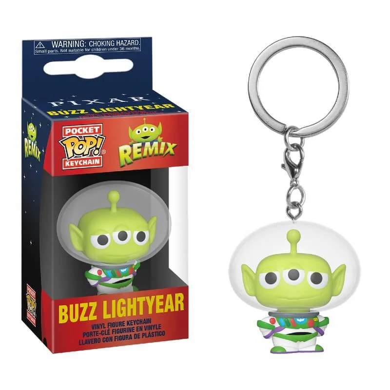 Disney Pixar Alien als Buzz Pop! Sleutelhanger Afbeelding 1