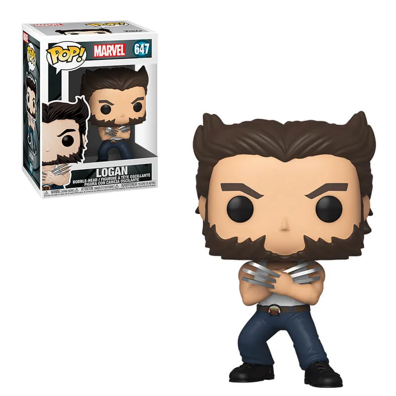 Marvel X-Men 20th Wolverine In Tanktop Pop! Vinyl Figure Afbeelding 1