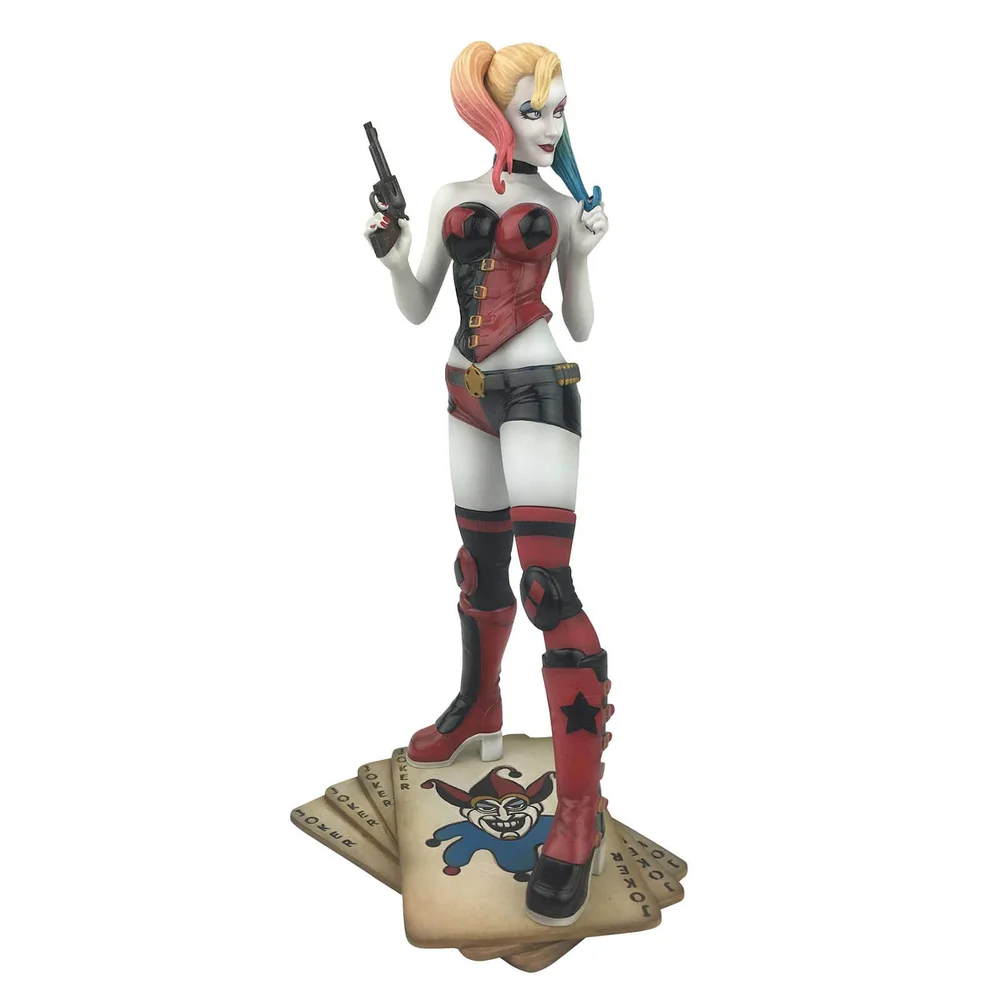 Diamond Select DC Gallery Harley Quinn Rebirth PVC Figuur Afbeelding 1