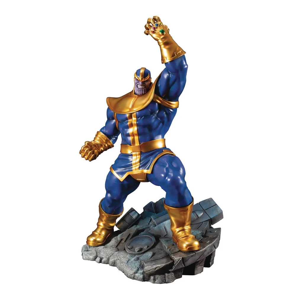 Kotobukiya Marvel Comics Avengers Series Thanos Artfx+ Statue Afbeelding 1