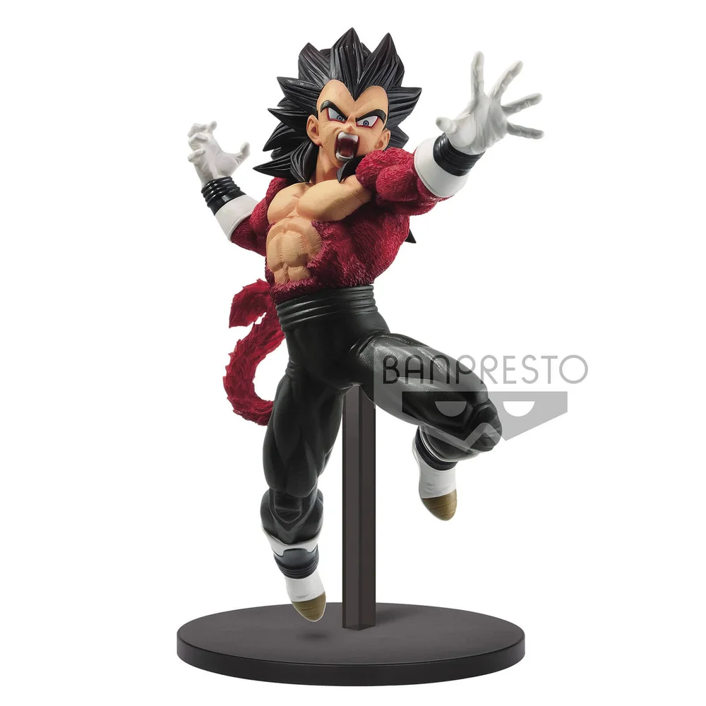 Banpresto Super DB Heroes 9th Annv. Super Saiyan 4 Vegeta: Xeno Statue Afbeelding 1