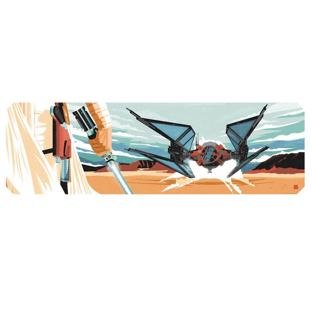 Star Wars: The Rise of Skywalker - This Is Your Fight Lithograph Print by Danny Haas Afbeelding 1