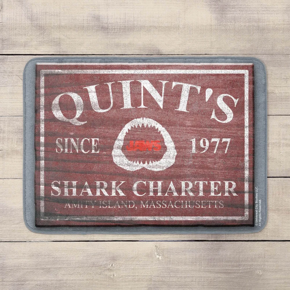 Quints Shark Charter Bath Mat Afbeelding 1