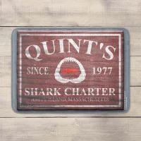 Quints Shark Charter Bath Mat - undefined undefined