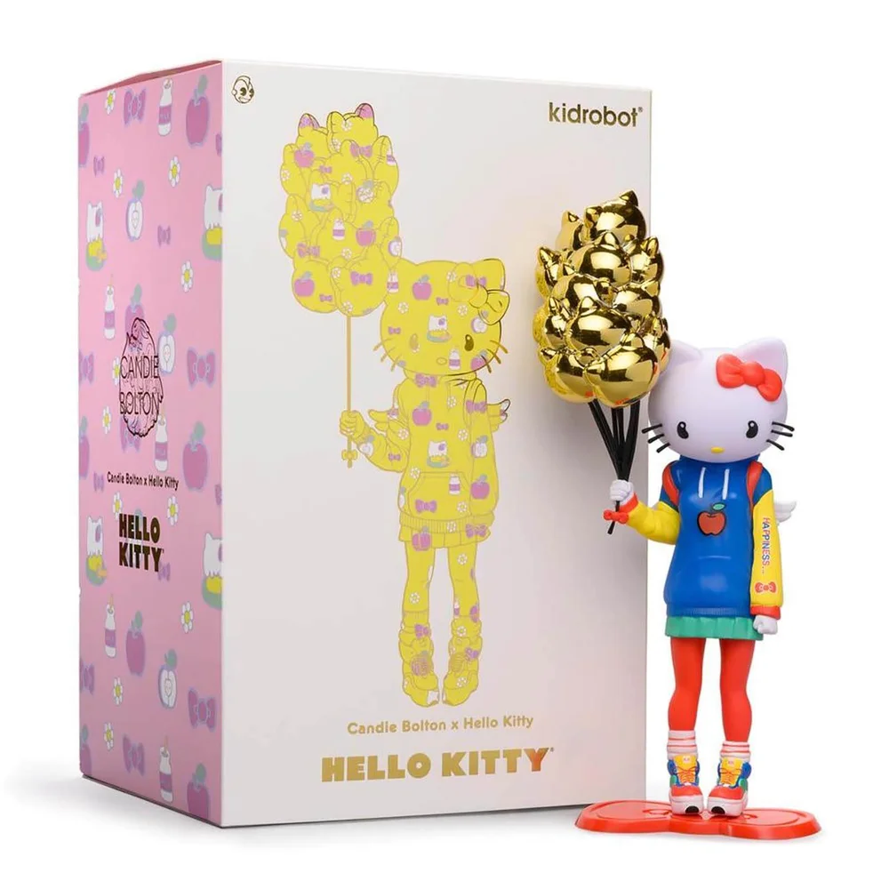 Kidrobot Sanrio Hello Kitty by Candie Bolton Nostalgia Vinyl Figure Afbeelding 1