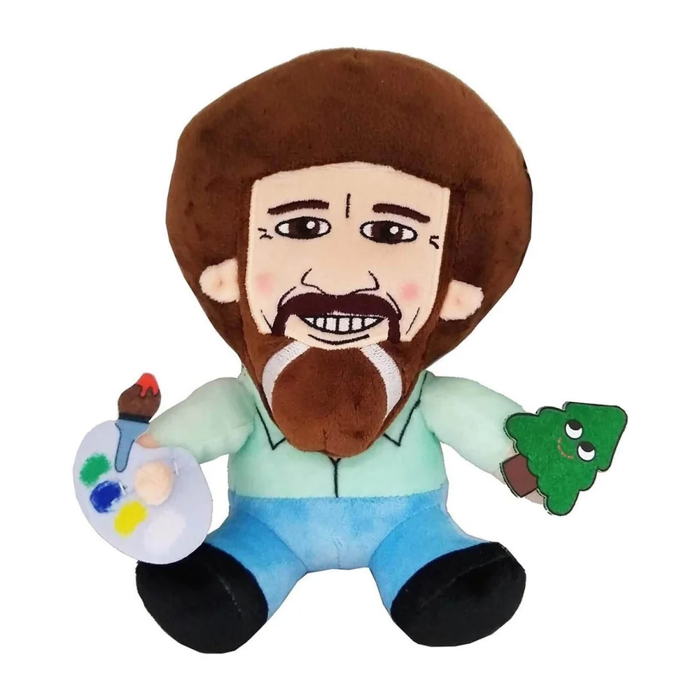 Kidrobot Bob Ross Phunny Plush Afbeelding 1