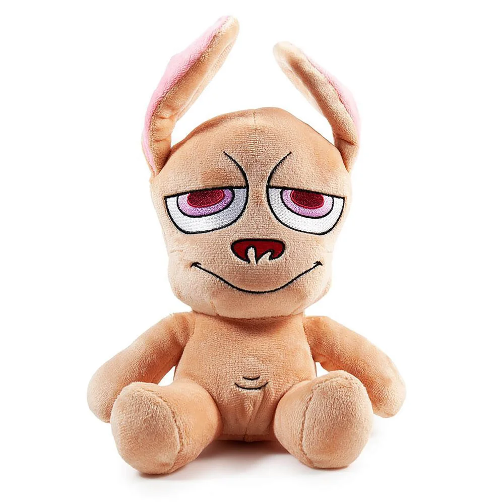 Kidrobot Ren & Stimpy Stimpy Phunny Plush Afbeelding 1