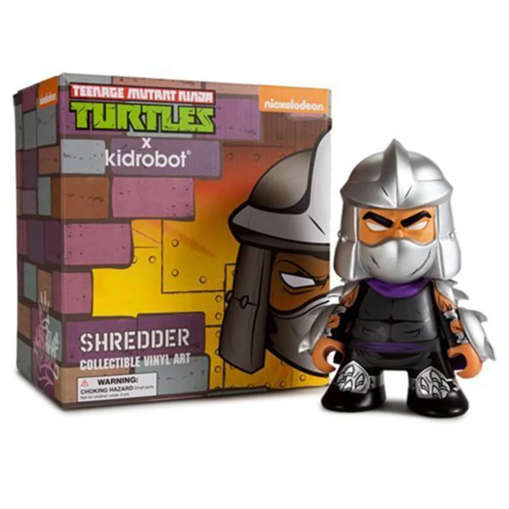 Kidrobot Teenage Mutant Ninja Turtles Shredder Vinylfiguur Afbeelding 1