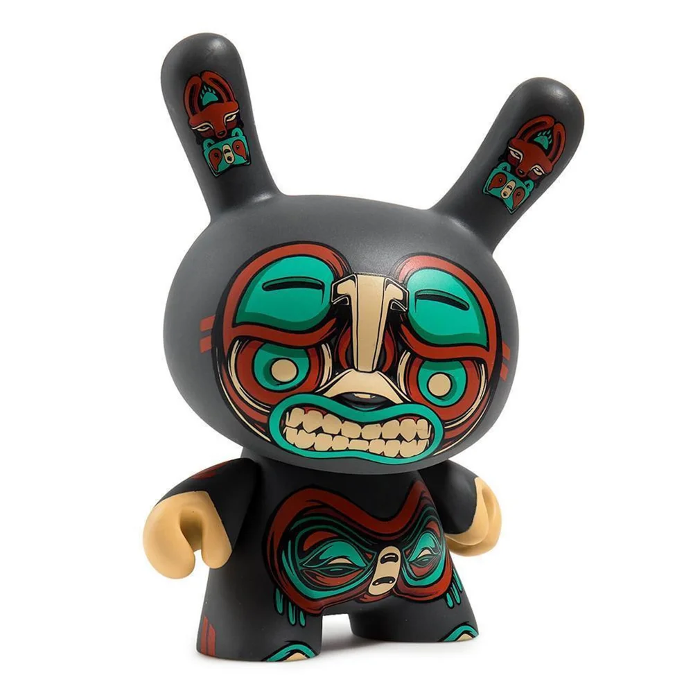 Kidrobot Kuba Dunny door Mike Fudge 12,5 cm Vinylfiguur Afbeelding 1