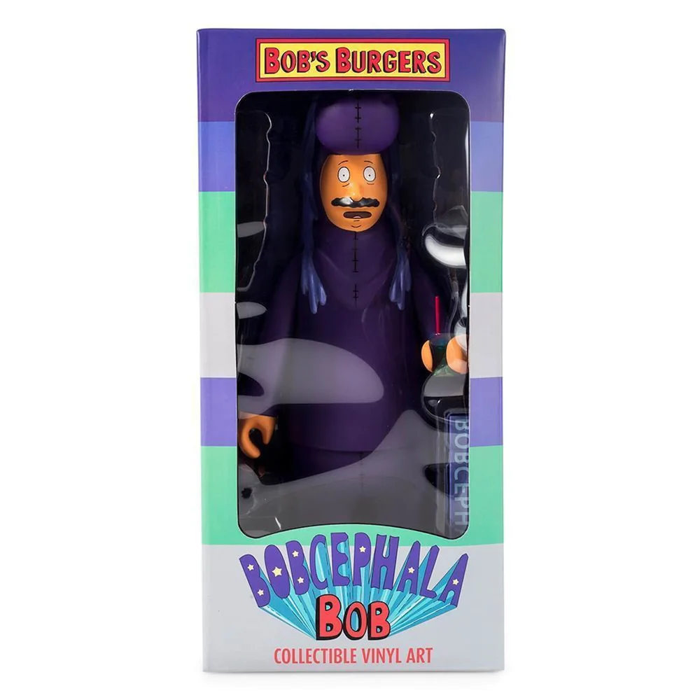 Kidrobot Bob's Burgers Bobcephala Medium Vinylfiguur Afbeelding 1