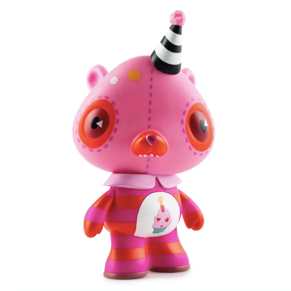 Kidrobot Care Bears Birthday Bear by Kathie Olivas Vinyl Figure Afbeelding 1