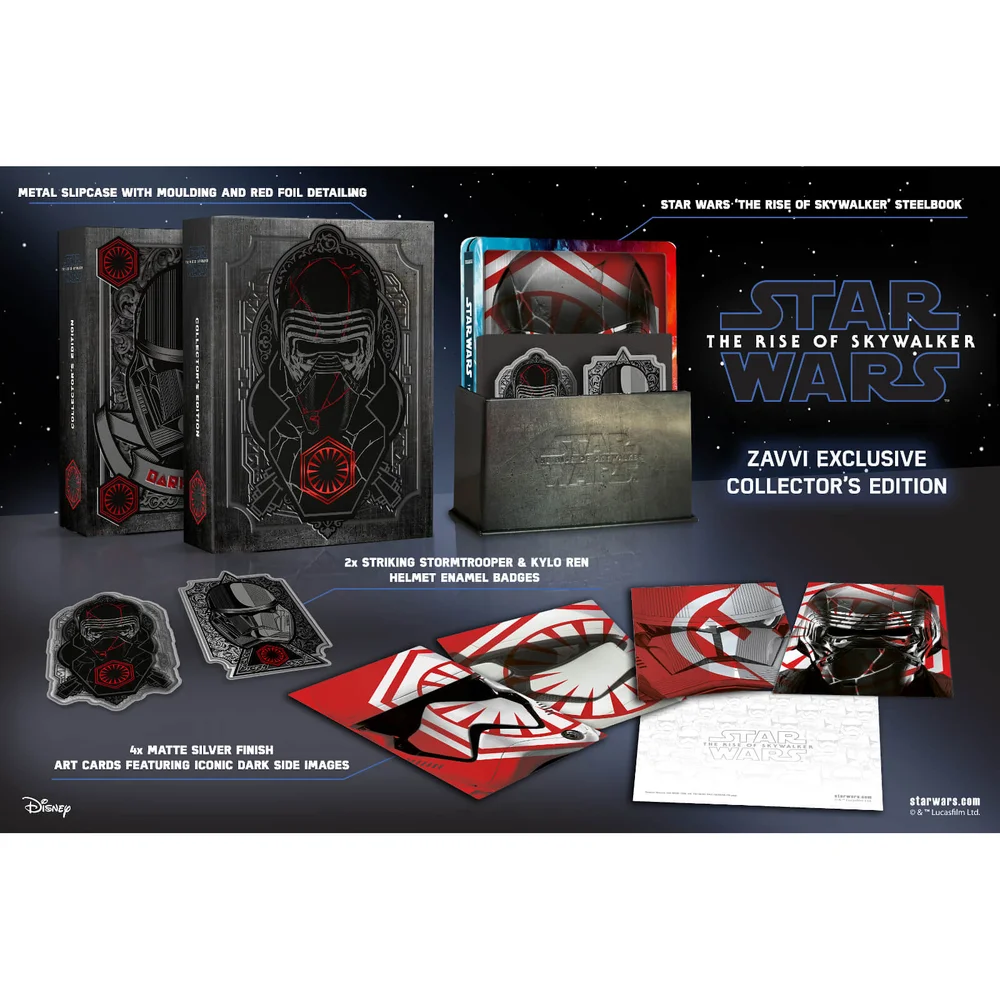 Star Wars: The Rise of Skywalker - Zavvi Exclusive Collector's Edition 3D Limited Edition Steelbook (Inclusief 2D Blu-ray) Afbeelding 1
