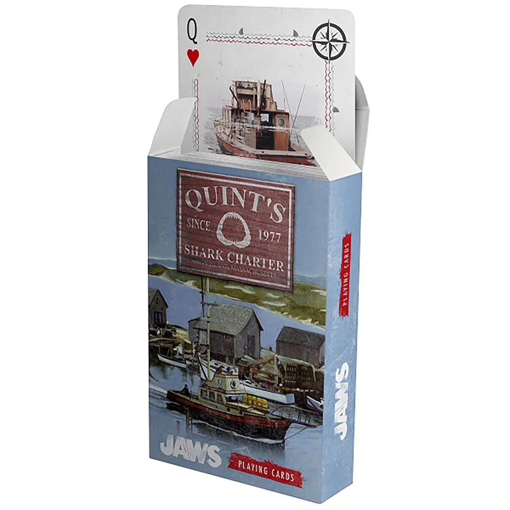 Jaws - Quint's Shark Charter Playing Cards Afbeelding 1
