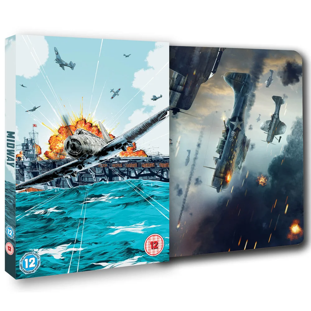 Midway - 4K Ultra HD Limited Edition Steelbook (Includes 2D Blu-ray) Afbeelding 1