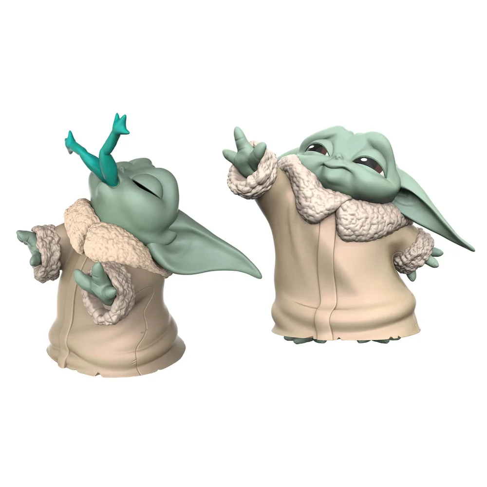 Hasbro Star Wars: The Mandalorian Baby Bounties "Kikker en Kracht" Minifiguren Afbeelding 1