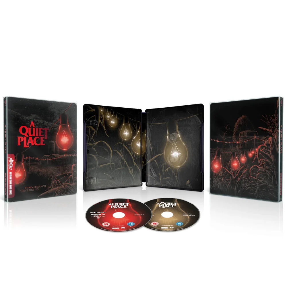 A Quiet Place - Mondo #38 Zavvi Exclusive 4K Ultra HD & Blu-ray Steelbook Afbeelding 1