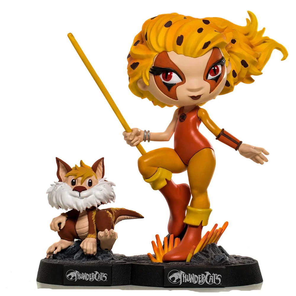 Iron Studios Thundercats Mini Co. PVC Figuur Cheetara & Snarf 13 cm Afbeelding 1