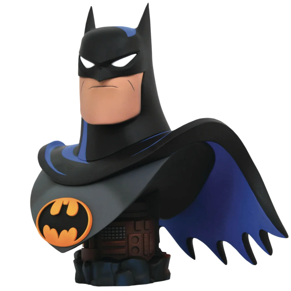 Diamond Select DC Comics Batman TAS Legends In 3D Batman 1/2 Scale Bust Afbeelding 1
