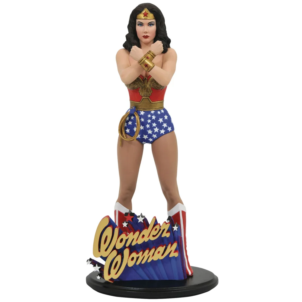 Diamond Select DC Gallery Linda Carter Wonder Woman PVC Statue Afbeelding 1
