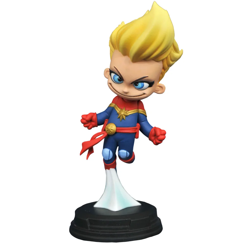 Diamond Select Gentle Giant Marvel Animated Captain Marvel Statue Afbeelding 1