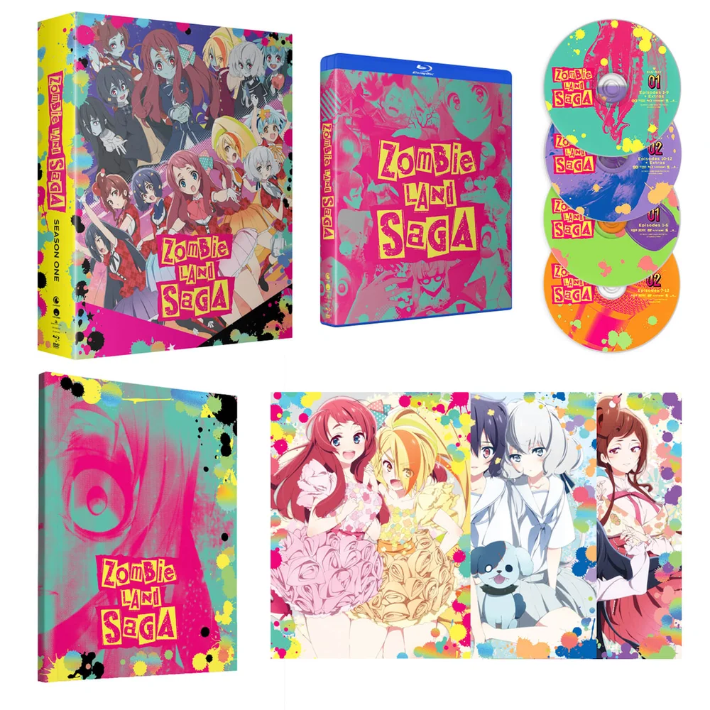 ZOMBIE LAND SAGA: De Complete Serie - Collector's Limited Edition Dual Format + Digital Copy Afbeelding 1