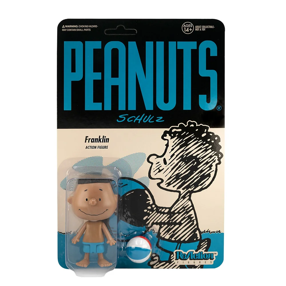 Super7 Peanuts Actiefiguur Franklin Afbeelding 1