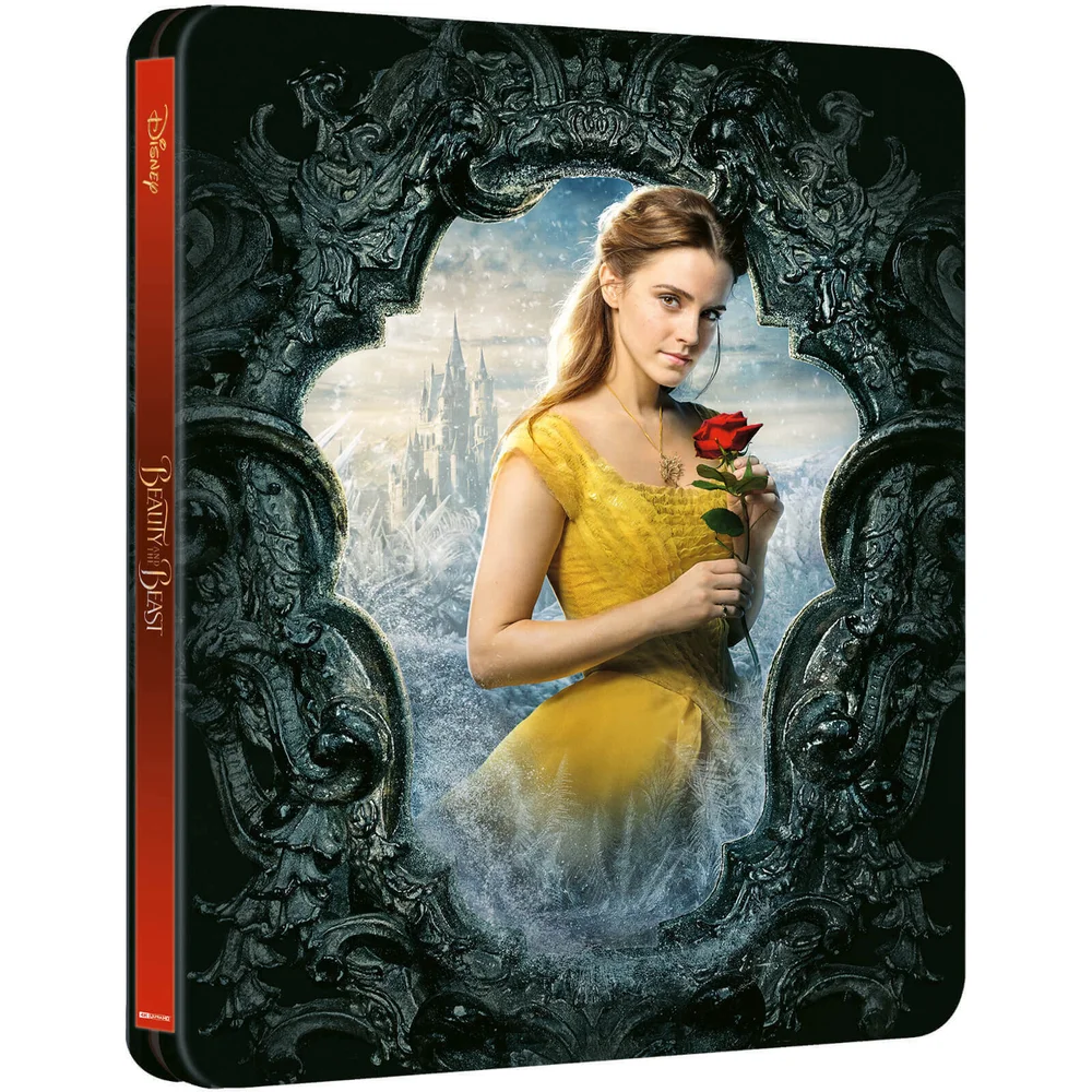 Beauty and the Beast (Live Action) - Zavvi Exclusief 4K Ultra HD Steelbook (Inclusief 2D Blu-ray) Afbeelding 1